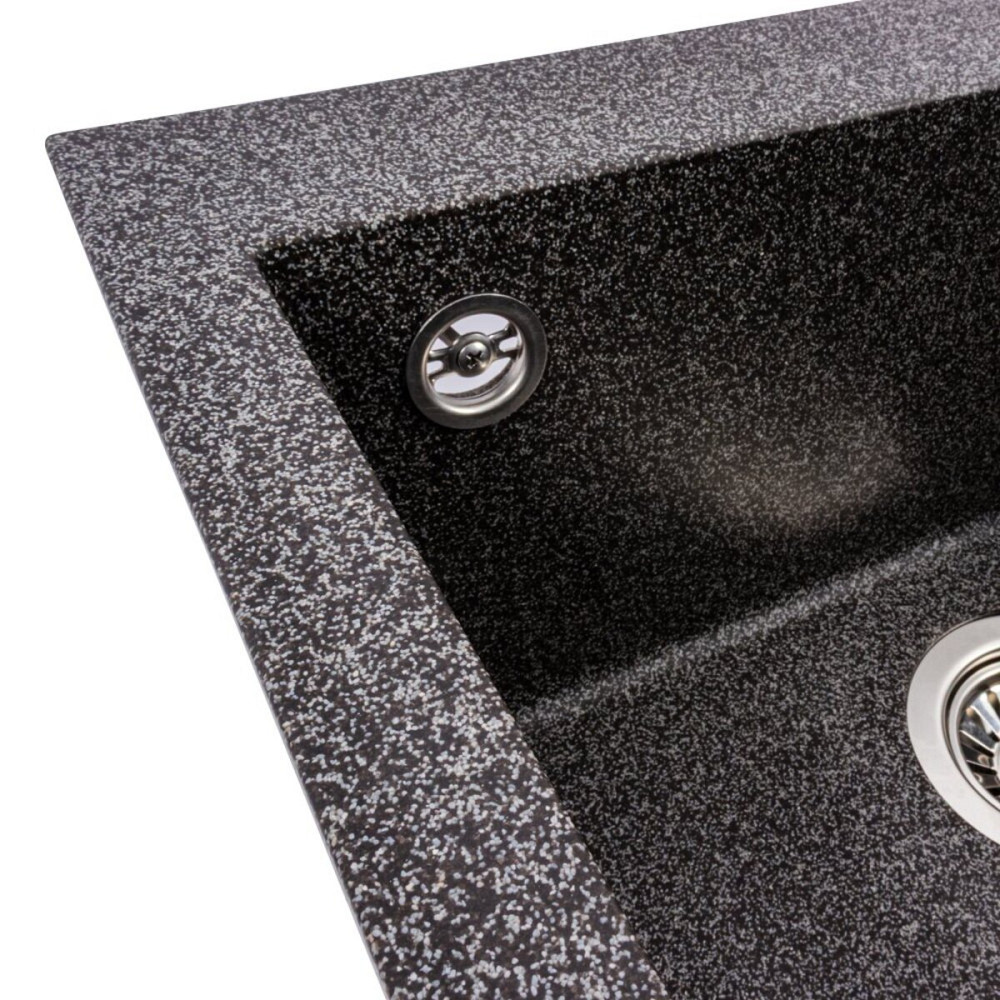 Гранітна мийка VALESO GALAX 5050 матова Графіт Коломыя - изображение 4