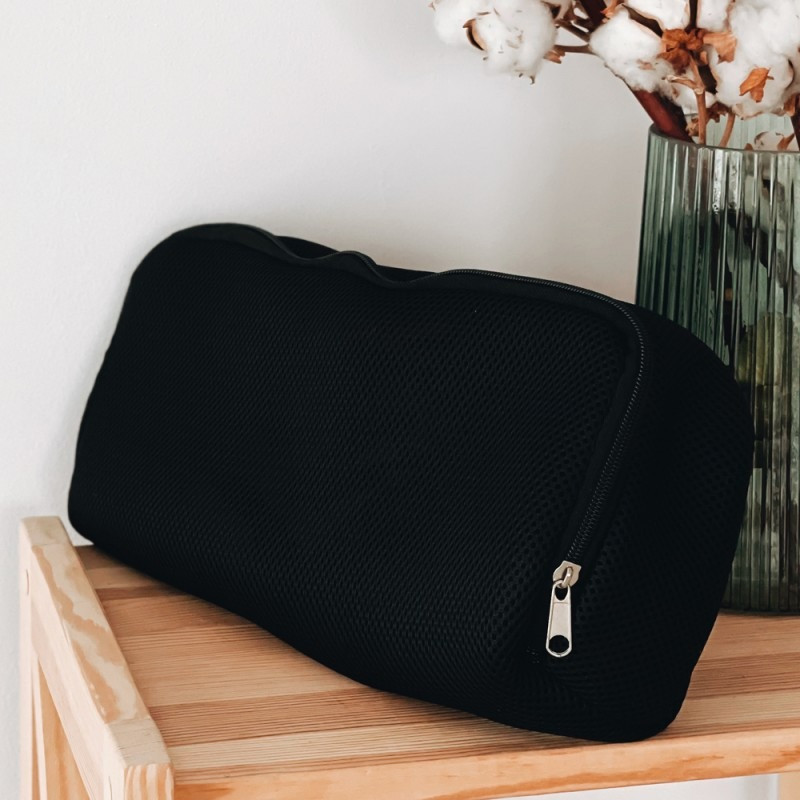 Мешок для стирки обуви и деликатных вещей 35х14х8 см (черный) Сумы - изображение 4