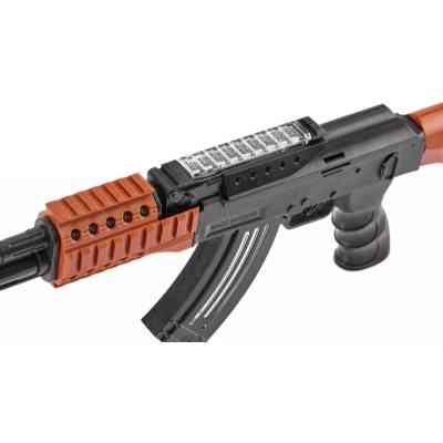 Іграшкова зброя ZIPP Toys Автомат світлозвуковою AK47, чорний (827B) Вінниця