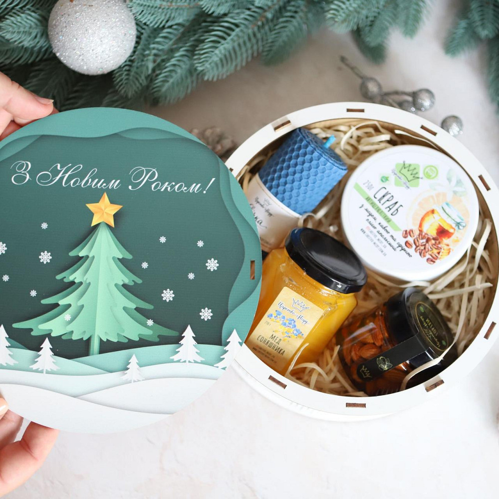 Оригінальний подарунок на Новий Рік Царство Меду Подарунковий набір № 1 Одеса - фото 9