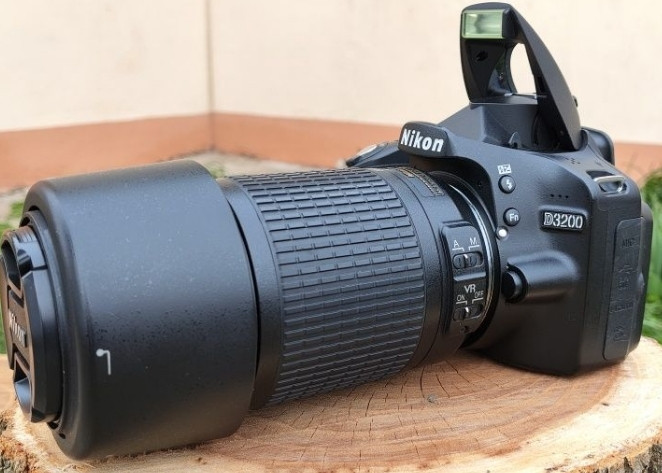 Дзеркальний фотоапарат Nikon D3200+55-200 vr об'єктив Київ - фото 8