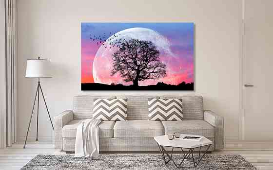 Картина холст в гостиную / спальню   Природа     MLP_220 80х160см Киев