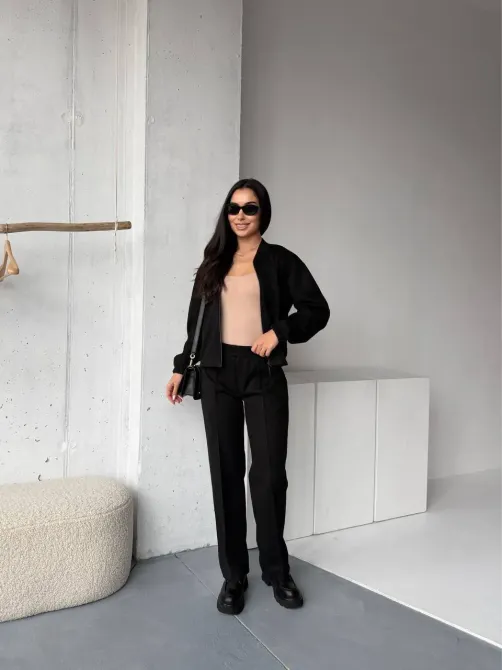 Жіночий костюм із замшу на дайвінгу Одеса - фото 17