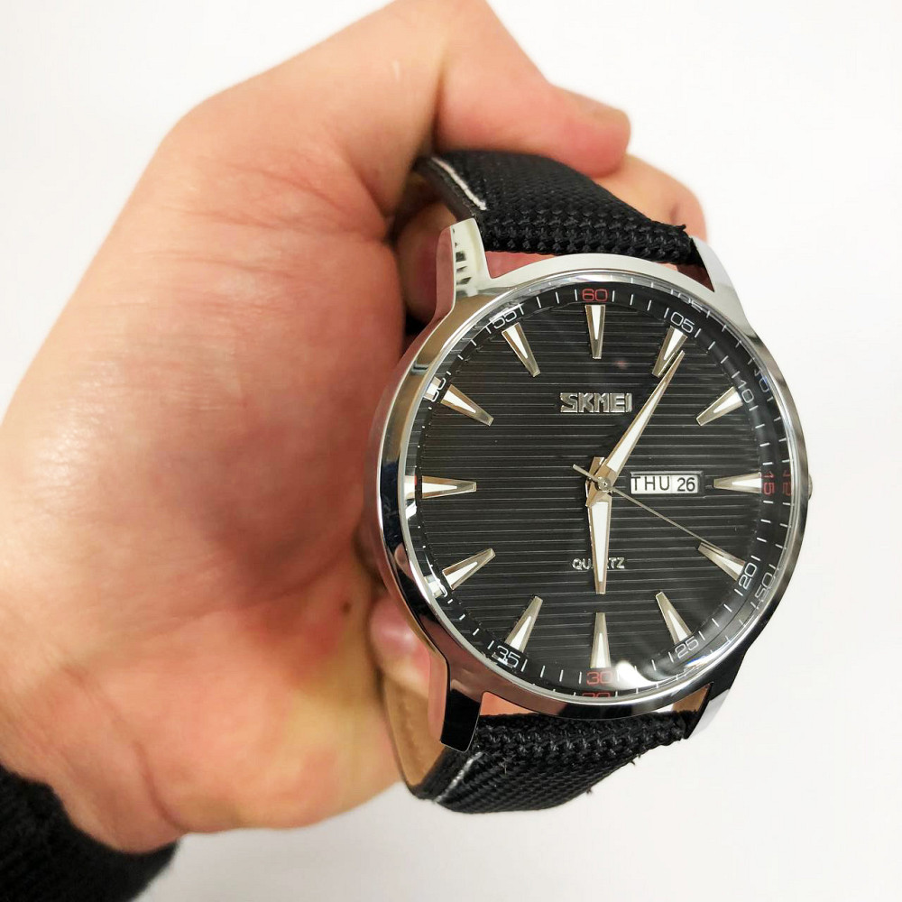 Годинники наручні чоловічі стильні модні красиві, Оригінальні чоловічі кварцові наручні годинники DF-58 Івано-Франківськ - фото 5