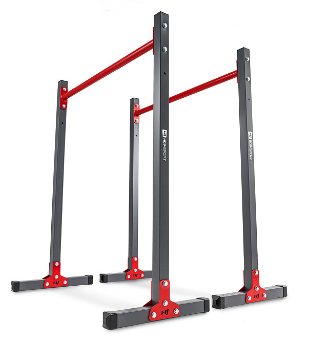 Брусья стационарные с регулировкой высоты для фитнеса кроссфита и упражнений с собственным весом Hop-Sport HS-1011K Киев - изображение 15