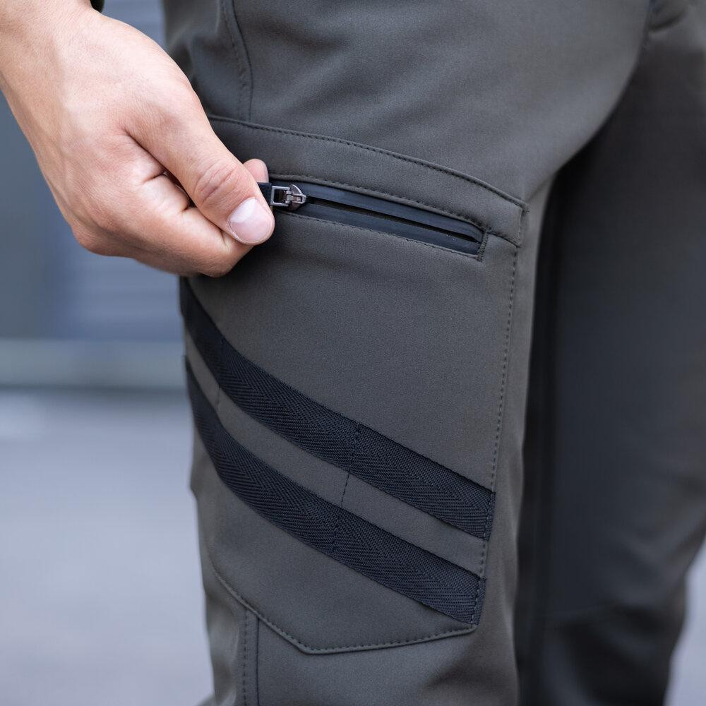 Штаны карго мужские весенние с карманами хаки Pobedov Static Киев - изображение 3