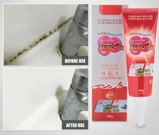 Средство для удаления плесени Mold remover gel туба 120г, гелевая формула Мгновенное действие 5332 Киев
