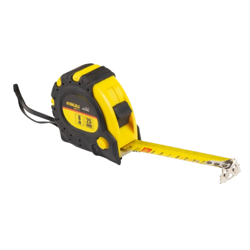 Рулетка магнітна автостоп + гальмо 8м*25мм SIGMA Житомир - фото 2