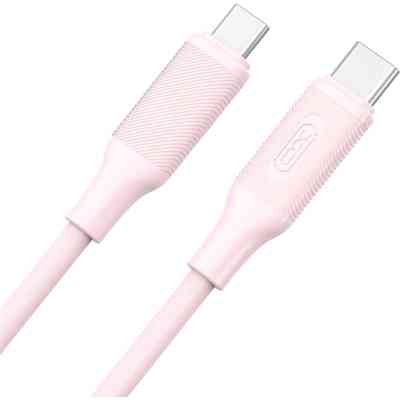 Дата кабель USB-C to USB-C NBQ265B-CC pink XO (NB-Q265B-CC.pink) Вінниця