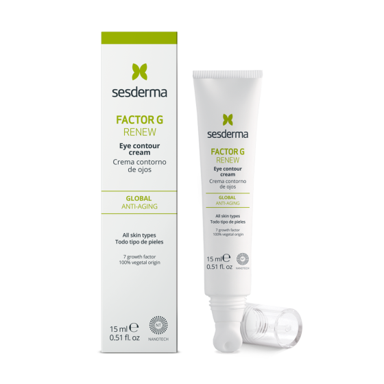 Сесдерма Factor G Renew ceramic Крем-контур навколо очей і губ SesDerma Factor G Renew Eye Contour, 15 мл Дніпро