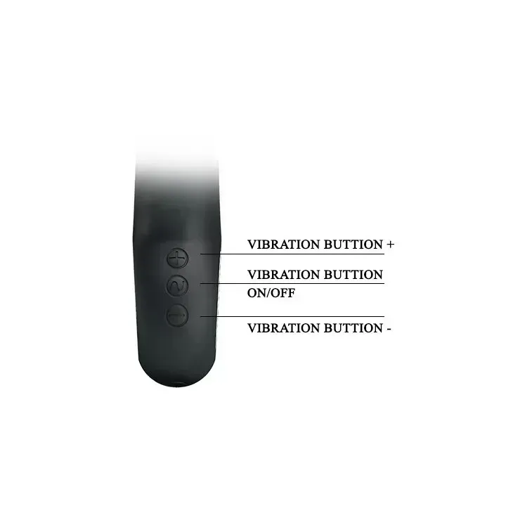 Вибратор PRETTY LOVE SELENE, USB, BLACK, 7 function Sex Aura Киев - изображение 6