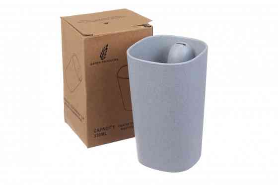 Еко стакан для зубної щітки 68-857, блакитний Винница