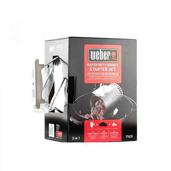 Набір для розпалювання гриля Weber (Стартер, Бруски, Брикети) 17631 Код: 005893 Рівне