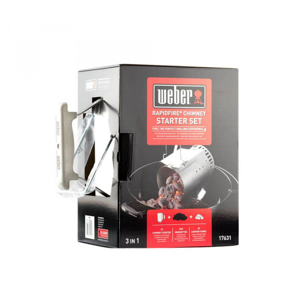 Набор для разжигания гриля Weber (Стартер, Бруски, Брикеты) 17631 Код: 005893 Ровно - изображение 2
