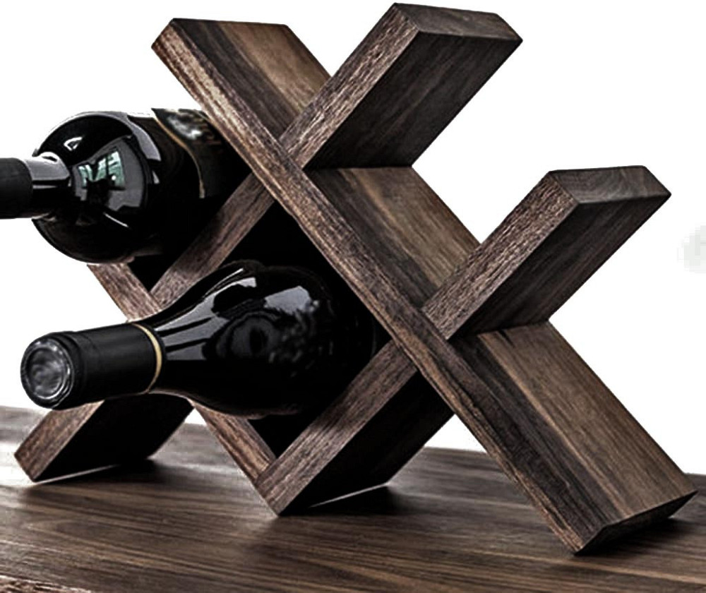 Настільна винна полиця "Бренті" мокко Миколаїв - фото 1