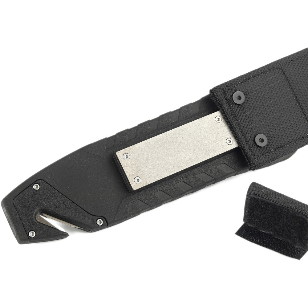 Ніж Ganzo G8012V2-BK чорний (G8012V2-BK) з паракордом Рівне - фото 4