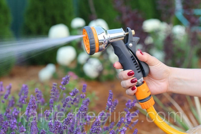 Пістолет для поливання металевий Presto-PS насадка на шланг (7204D) Харків - фото 6