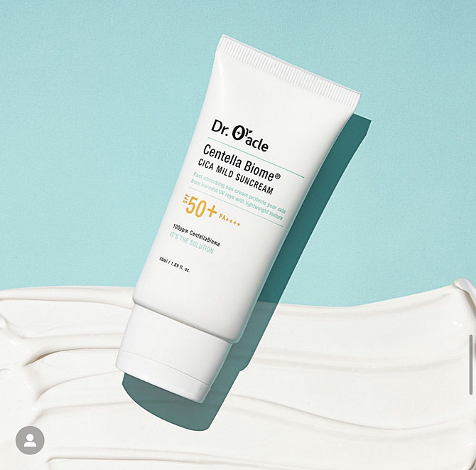 Спеціальний синачий будинок Спеціальний крем для Opestic Centella Biome CICA М'який Suncream Dr.Oracle 50 мл Вінниця - фото 2