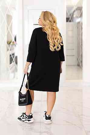 Женское платье оптом Lelitt Батал 54-56, Черный Киев