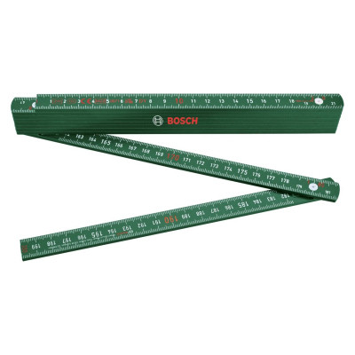Лінійка будівельна Bosch складна пластик, 2000мм (1.600.A03.2V3) Вінниця - фото 1