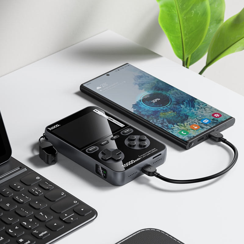 Павербанк 10000 mAh HOCO Q47 Shine PD20W портативная игровая приставка ретро консоль быстрая зарядка power bank Одесса - изображение 6