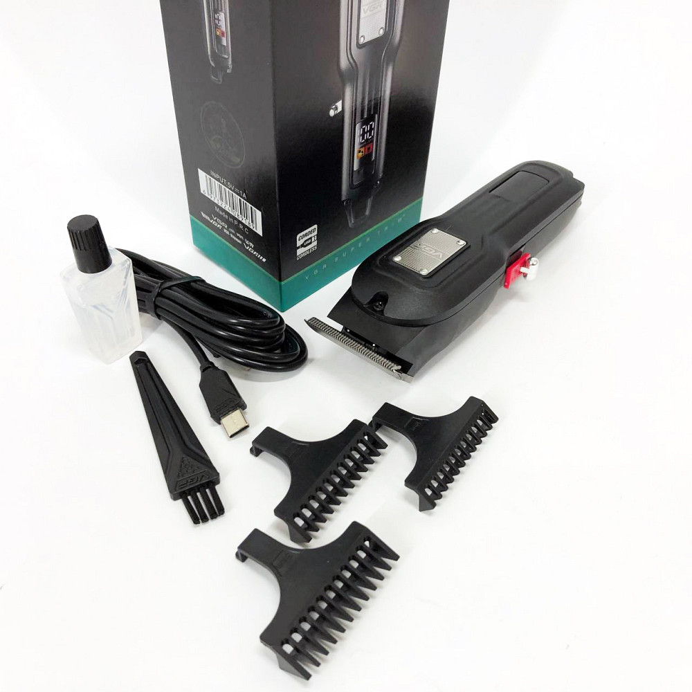 Бездротовая машинка для стрижки волос, Машинка для стрижки волос с регулируемой длиной GO-72 Львов - изображение 3