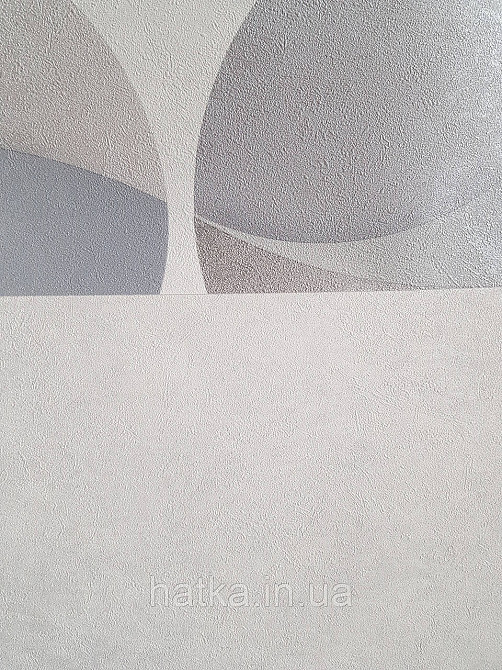 Обои виниловые на флизелине горячего тиснения Sintra Atmosphere под штукатурку однотонные светло серые 512326 Киев - изображение 3