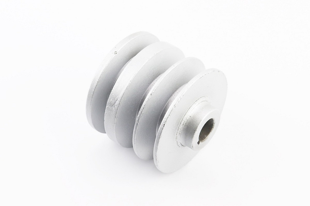 Шків під колінвал d-19mm (D-85mm, 3-х пазний, три пази під ремінь SPB, метал) 168F/170F Киев - изображение 1