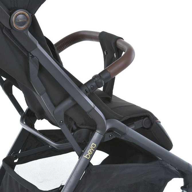 Коляска дитяча El Camino BEYA Black прогулянкова з чохлом для ніжок у комплекті Чорна (ME 1127-G) Чернігів - фото 10