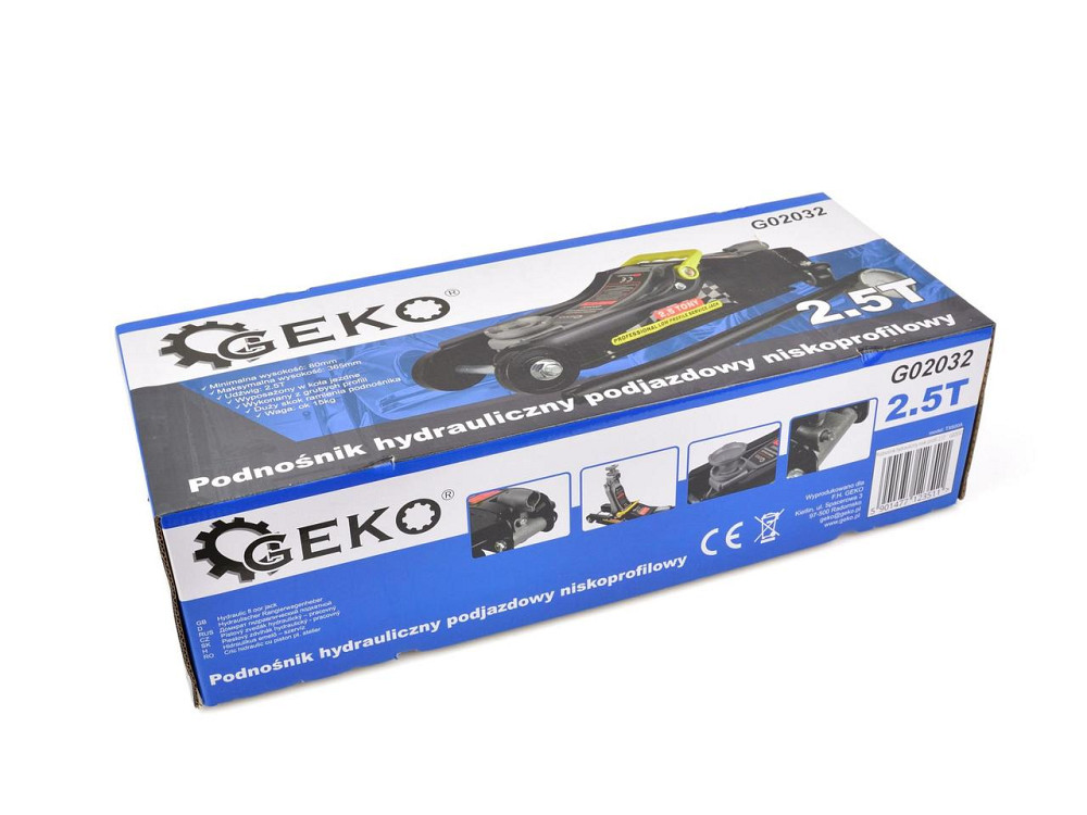 Домкрат гідравлічний підкатний низькопрофільний 2,5 тони Київ - фото 10