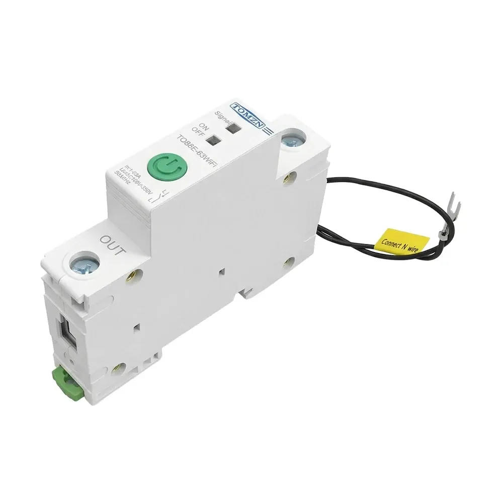 Розумний автоматичний вимикач з Wi-Fi (eWeLink) TOMZN TOB8E-63 63A (51-00110) Киев - изображение 6