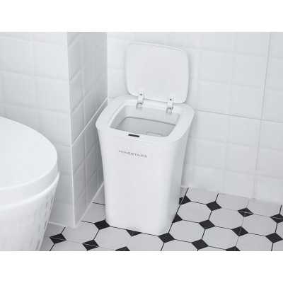 Контейнер для мусора Xiaomi Ninestars Waterproof Induction Trash White (DZT-10-11S) Винница - изображение 8