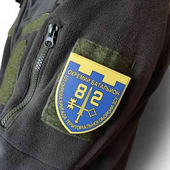Патч / шеврон ЗСУ 82 окремий батальйон 105 ОБрТРО Запоріжжя
