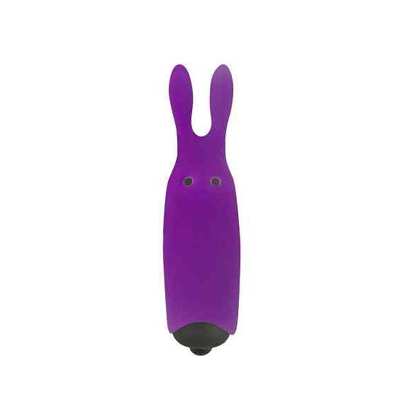 Вибропуля Adrien Lastic Pocket Vibe Rabbit Purple со стимулирующими ушками Sex Aura Киев
