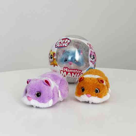 Інтерактивна м'яка іграшка S1 - Кумедний хом'ячок (фіолет.) Днепр