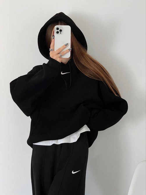 Женский стильный худикенгуру оversize кройки на тонком флисе Одесса - изображение 2