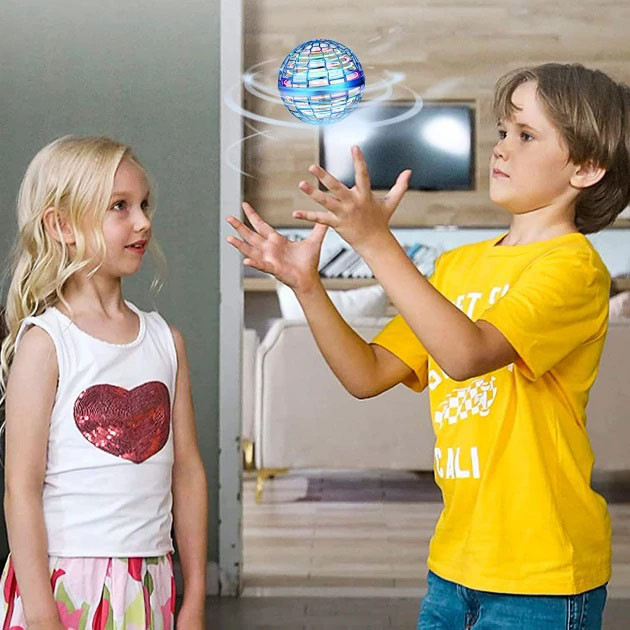 Flying spinner, Спиннер flynova pro flying spinner, Светящийся шар flynova pro gyrosphere, Шар бумеранг WU-99 Львов - изображение 8