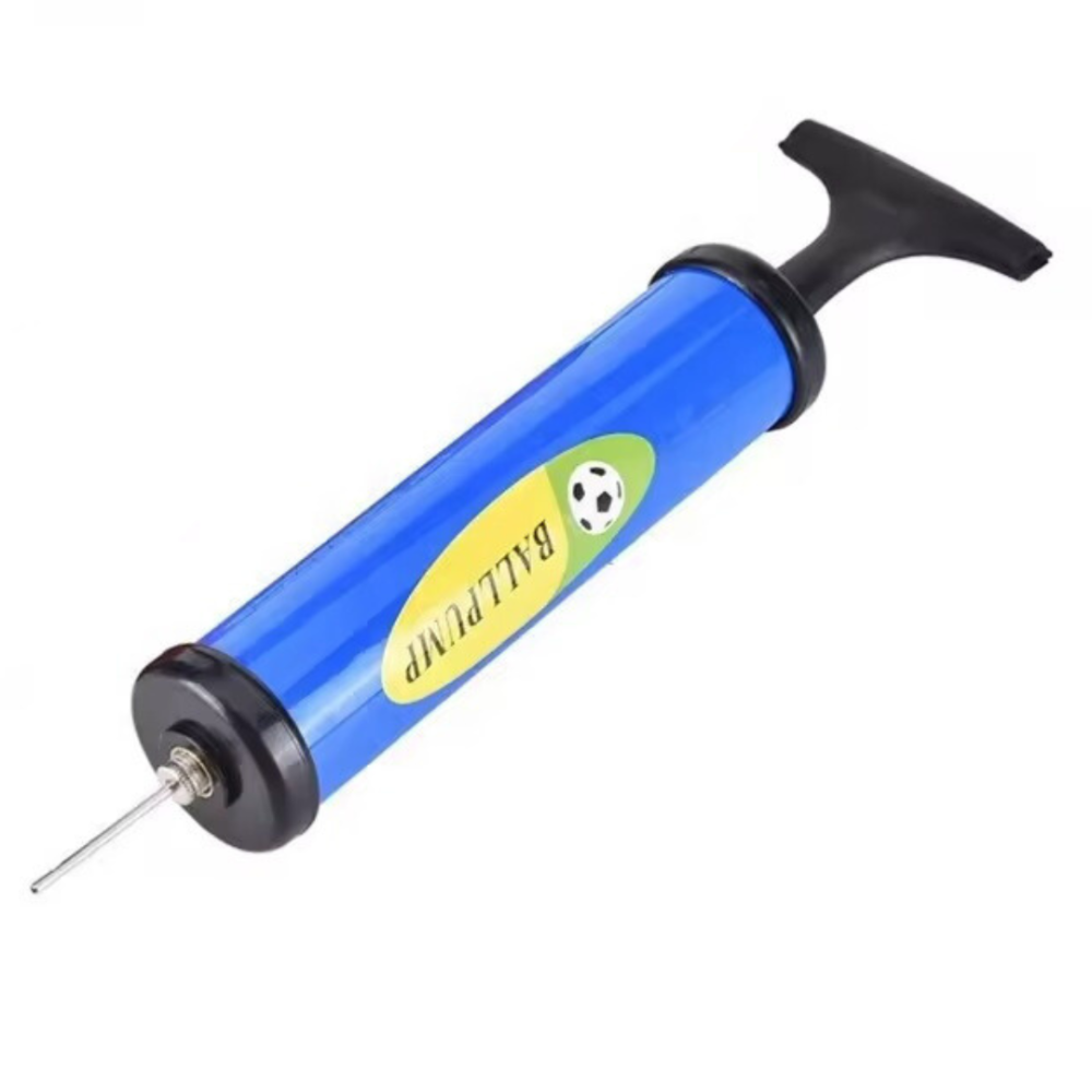 Насос ручний для м'ячів CZST-018 8 дюймів з металевою голкою, синій Кам'янець-Подільський - фото 1