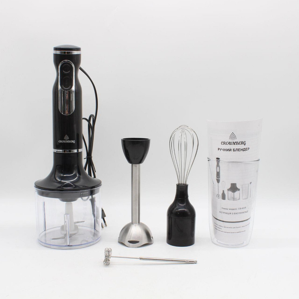 Погружной блендер 5в1,1200Вт,СВ-6226 SBR Киев - изображение 9