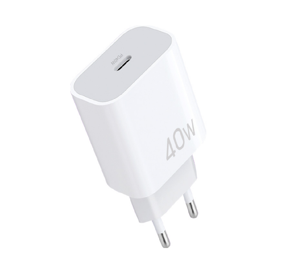 Мережевий зарядний пристрій WUW-C280 Type-C PD 40W charger Одеса - фото 1