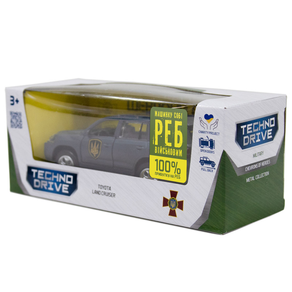 Автомодель серії Шеврони Героїв - Toyota Land Сruiser - Рубіж Дніпро - фото 5
