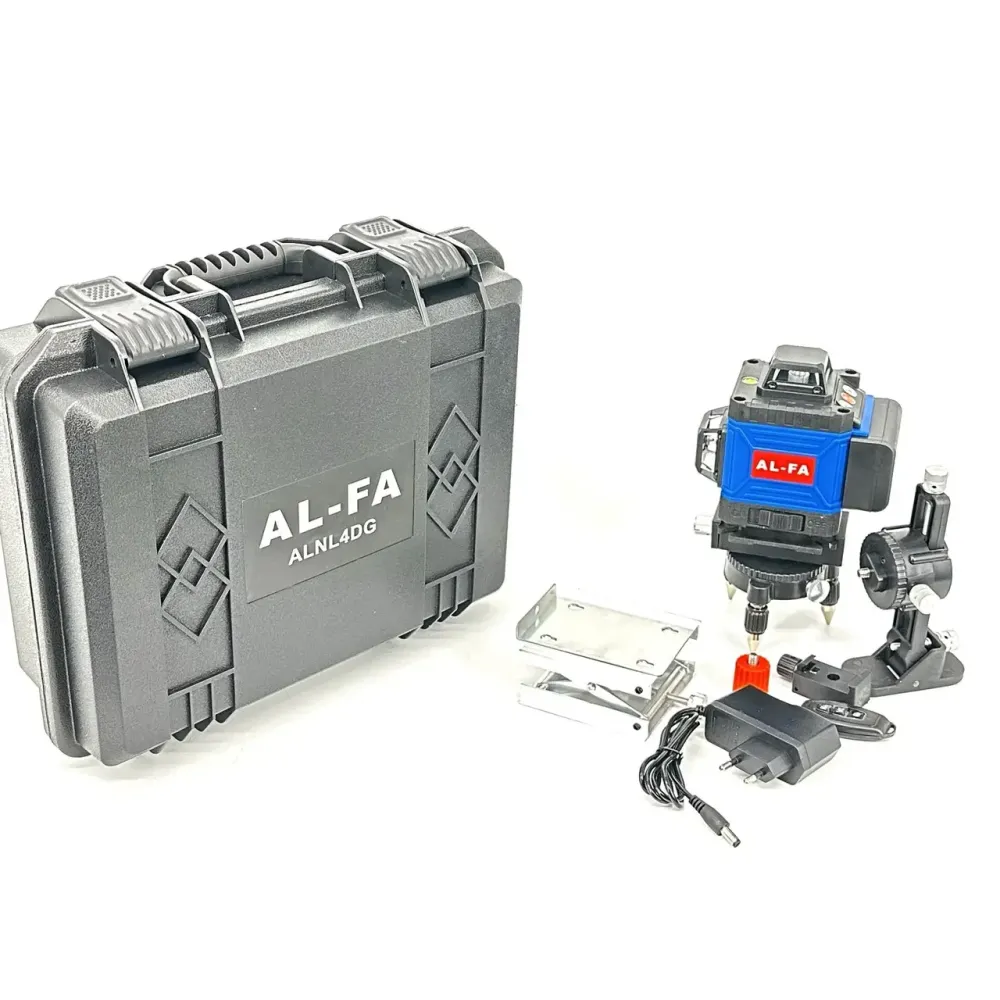 Нівелір лазерний AL-FA ALNL4DG (4 площини, зелений промінь, керування з телефона) Львів - фото 10