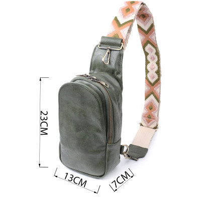 Сумка Vintage Через плече з екошкіри Зелена (22791) Вінниця - фото 5