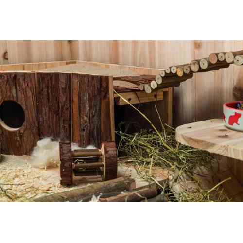 Игрушка Trixie для грызунов Деревянный ролик с колокольчиком 5х7 см Киев