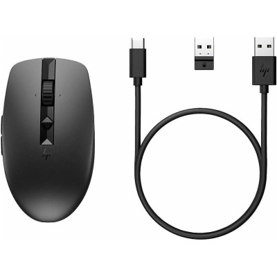 Мышка HP 710 Silent Rechargeable Wireless Black (6E6F2AA) Винница - изображение 4