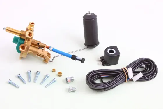 Мультиклапан ГБО для внутр. тор-го баллона H160мм 30° GreenGas с катушкой (пр-во Tomasettо) Винница