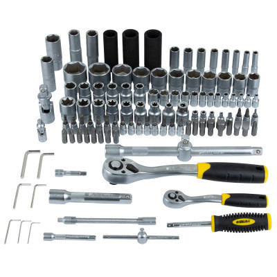 Набор инструментов Sigma насадок торцевых и с1/4" 1/2" 114шт CrV (6003781) Винница - изображение 2