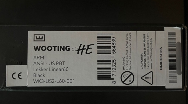 Магнітна клавіатура Wooting 80HE Київ - фото 1