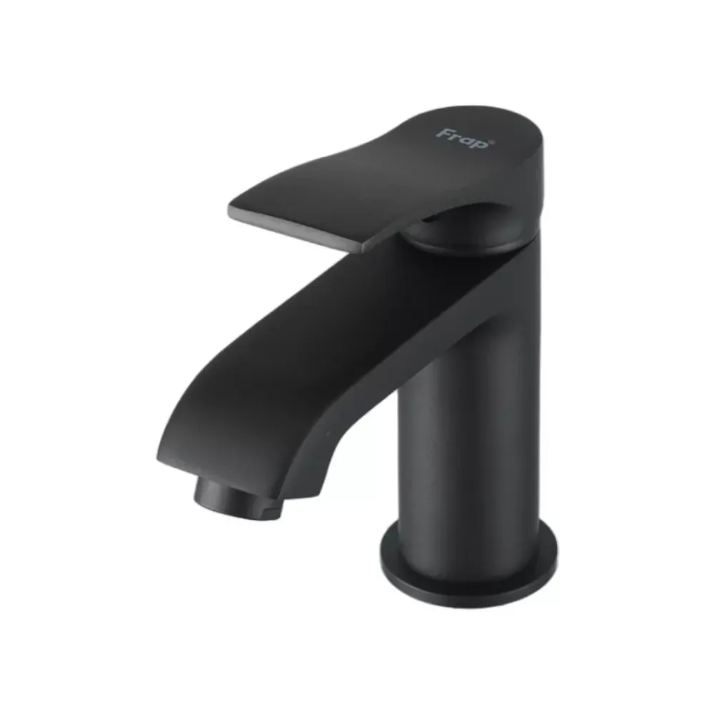 Змішувач для умивальника Frap F1075-9 графіт Київ - фото 7