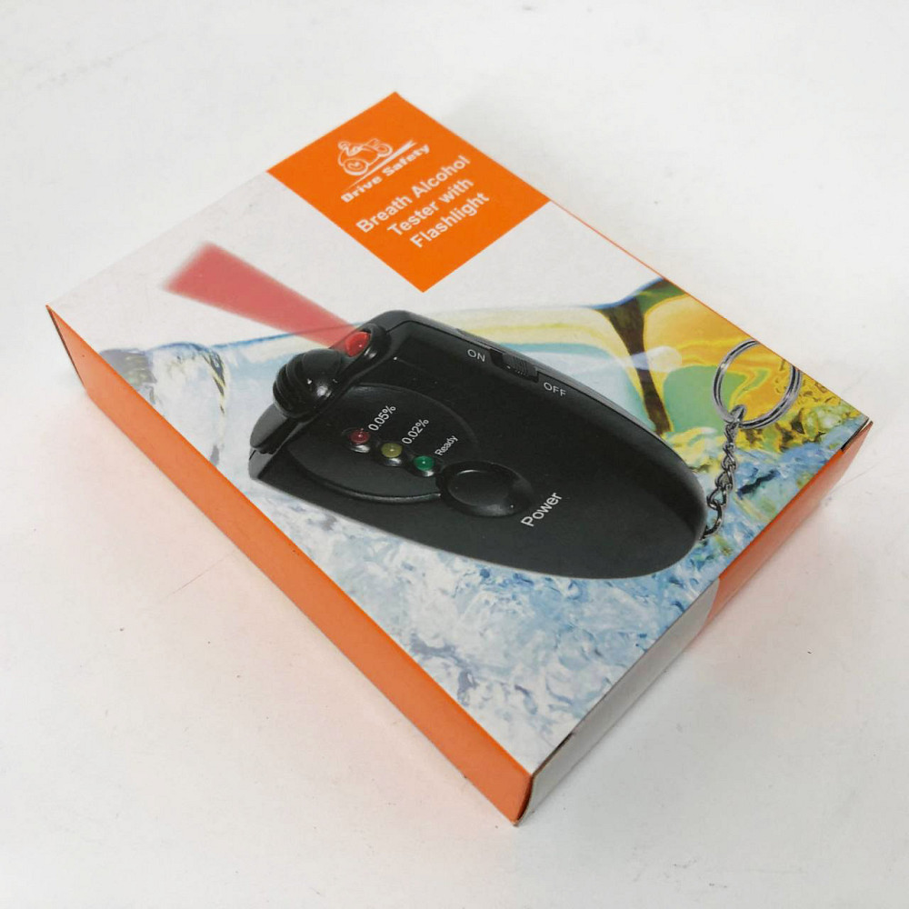 Алкогольний тестер з цифровим дисплеєм 2, Алкотестер з підсвічуванням, Компактний цифровий алкотестер ZB-36 Львів - фото 9